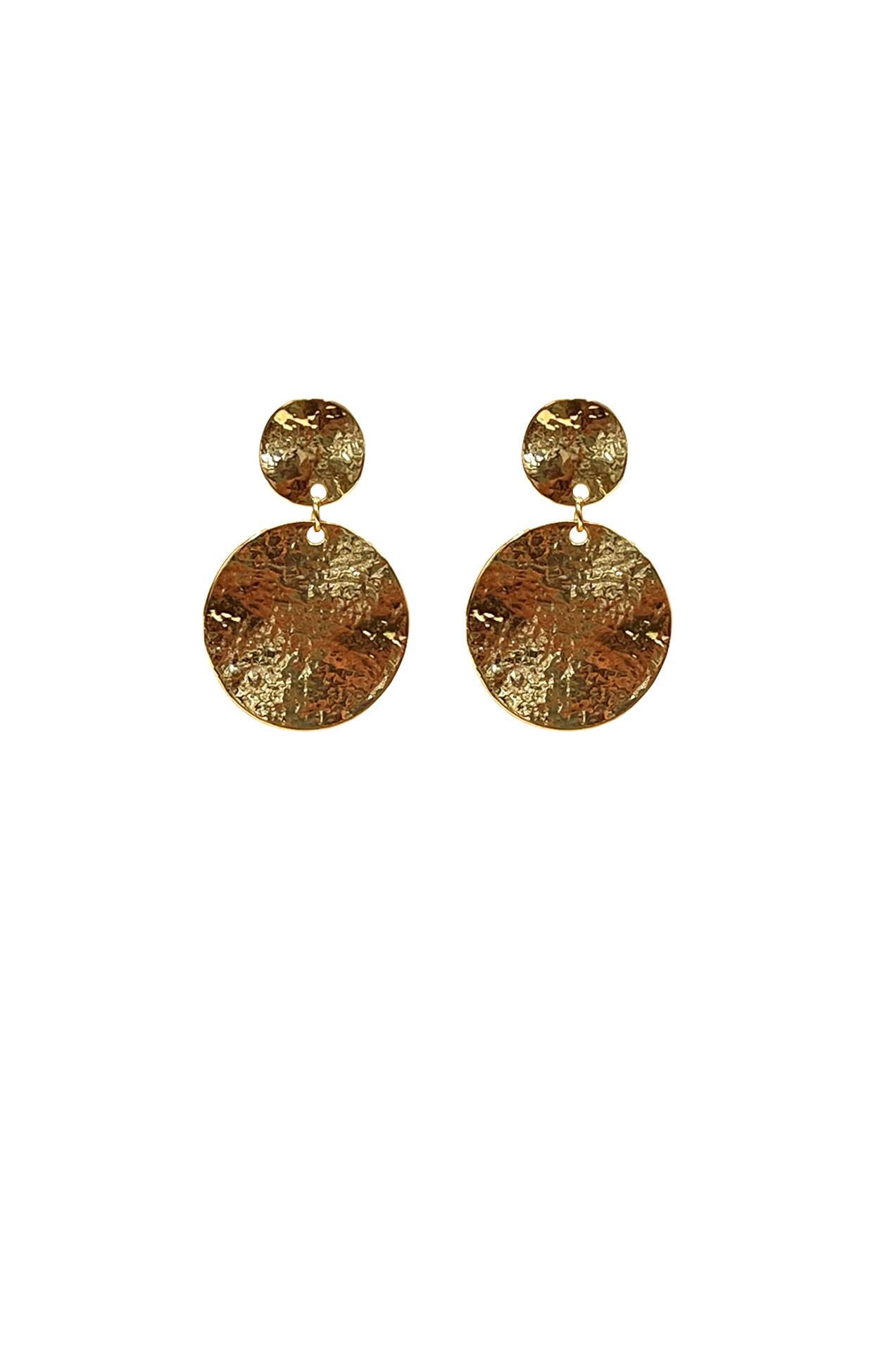 ACCESSORIES Earrings One Size / Neutral TILLY TEXTURED EARRING IN GOLD