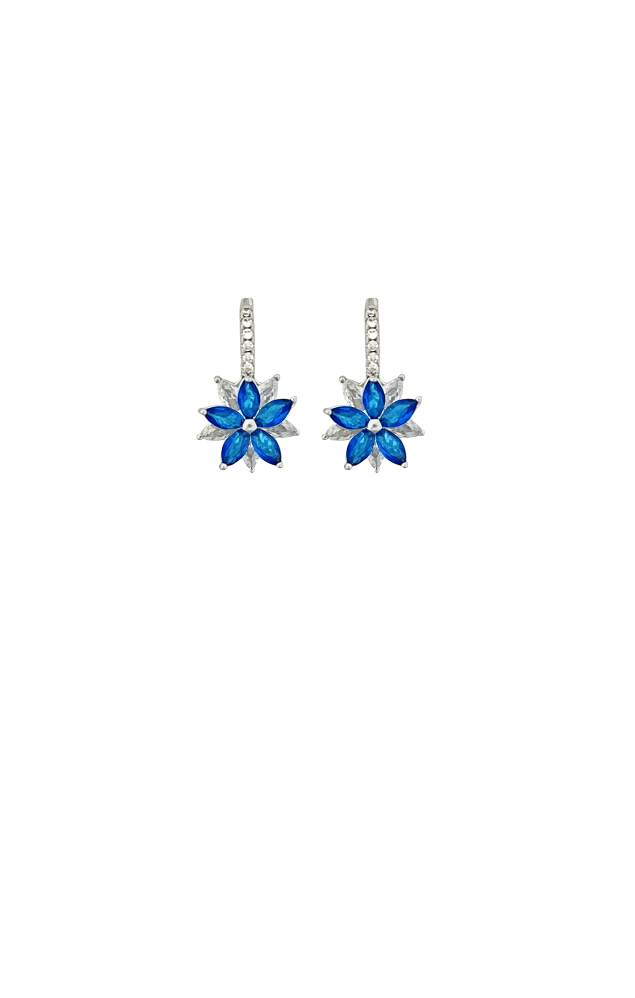 Earrings OS / BLUE TUILERIE EARRING IN BLUE