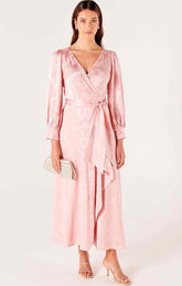 Events VERSAILLES WRAP DRESS