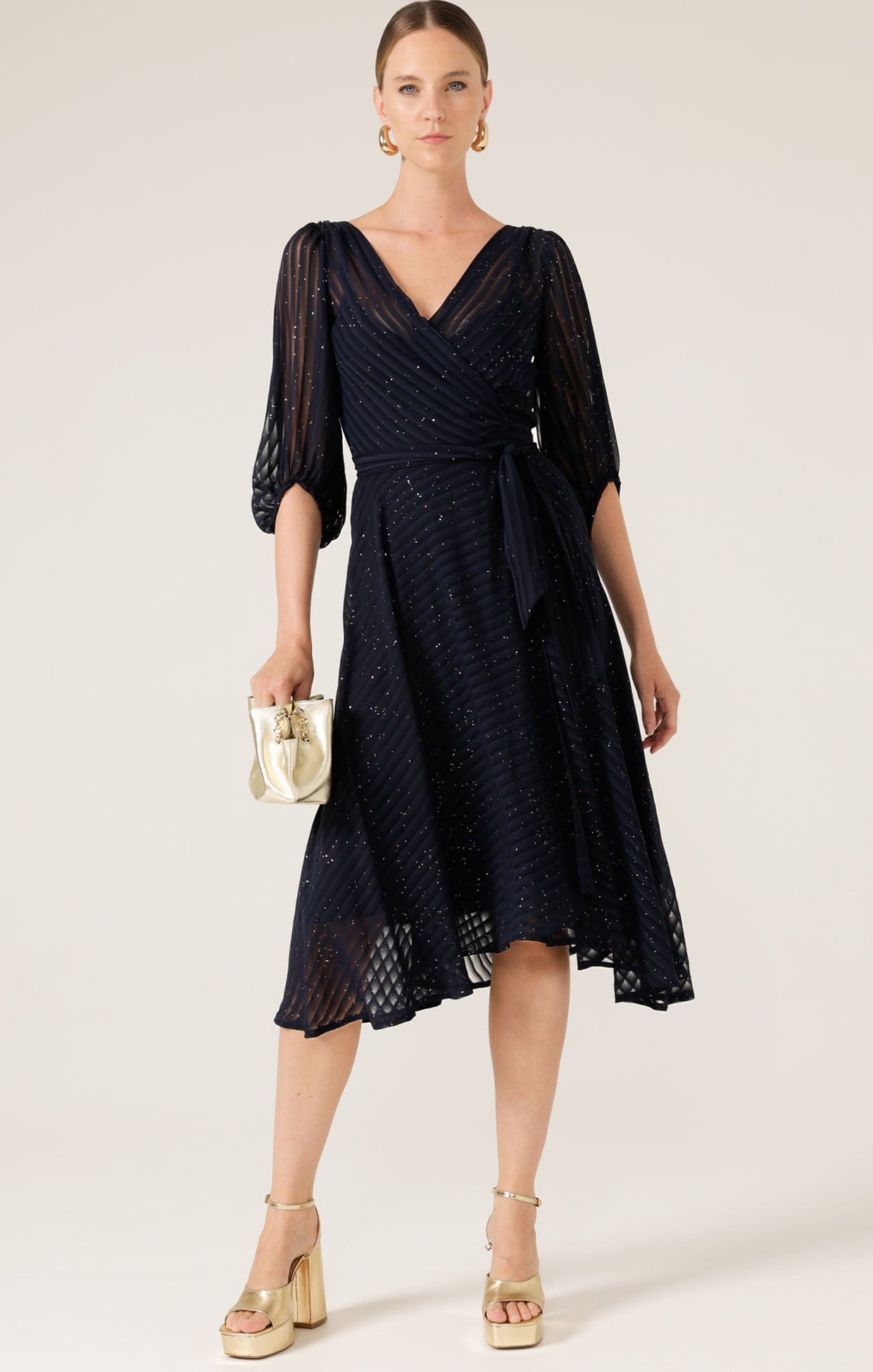 Sacha drake wrap dress online