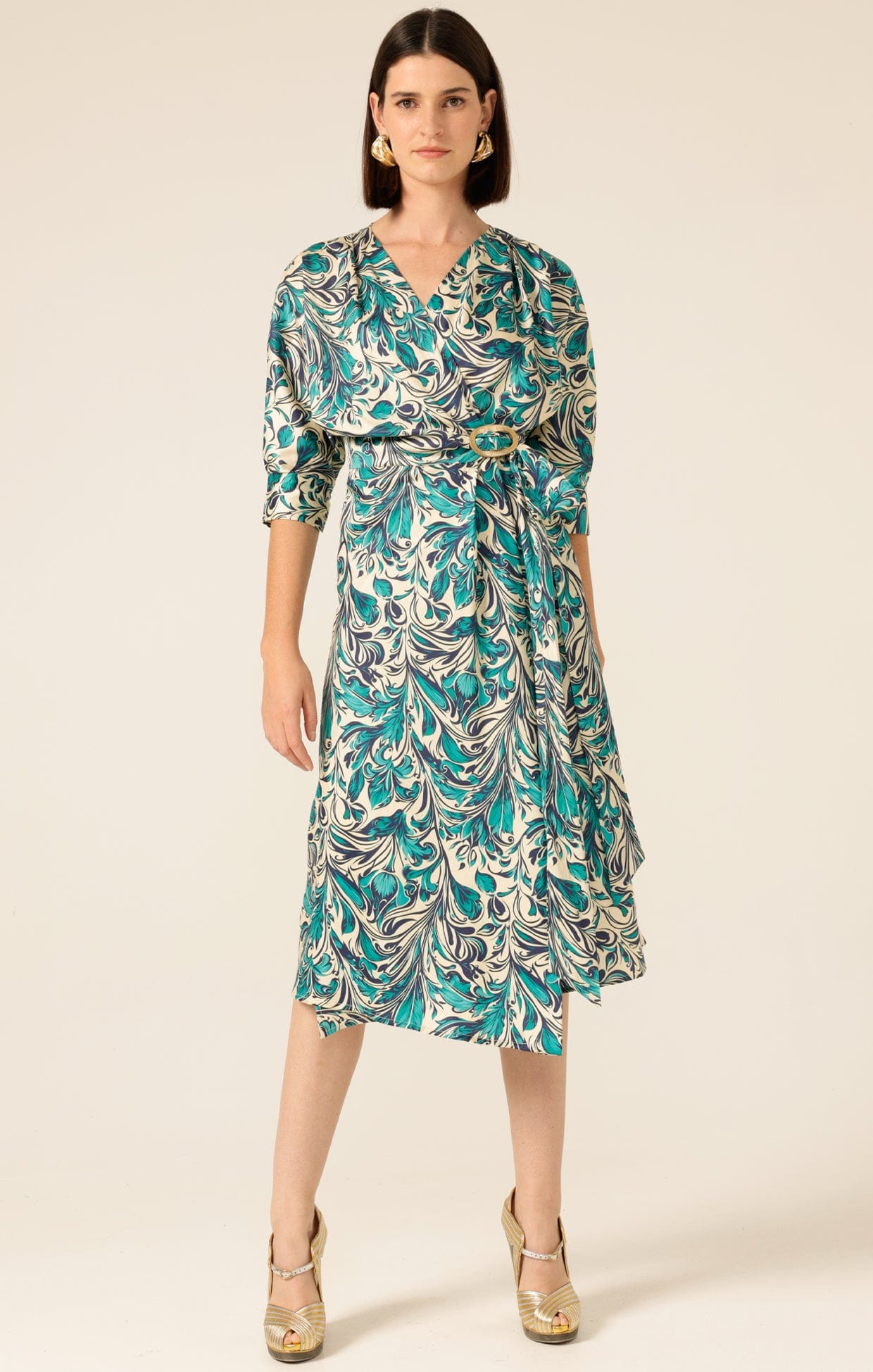 Dresses Multi Occasion WHIMSY WOODS WRAP DRESS