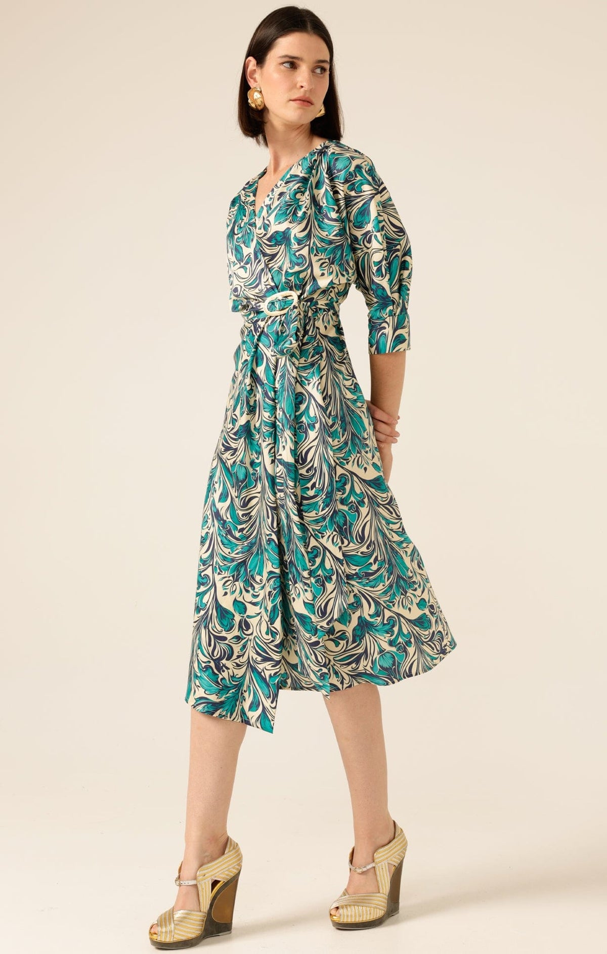 Dresses Multi Occasion WHIMSY WOODS WRAP DRESS