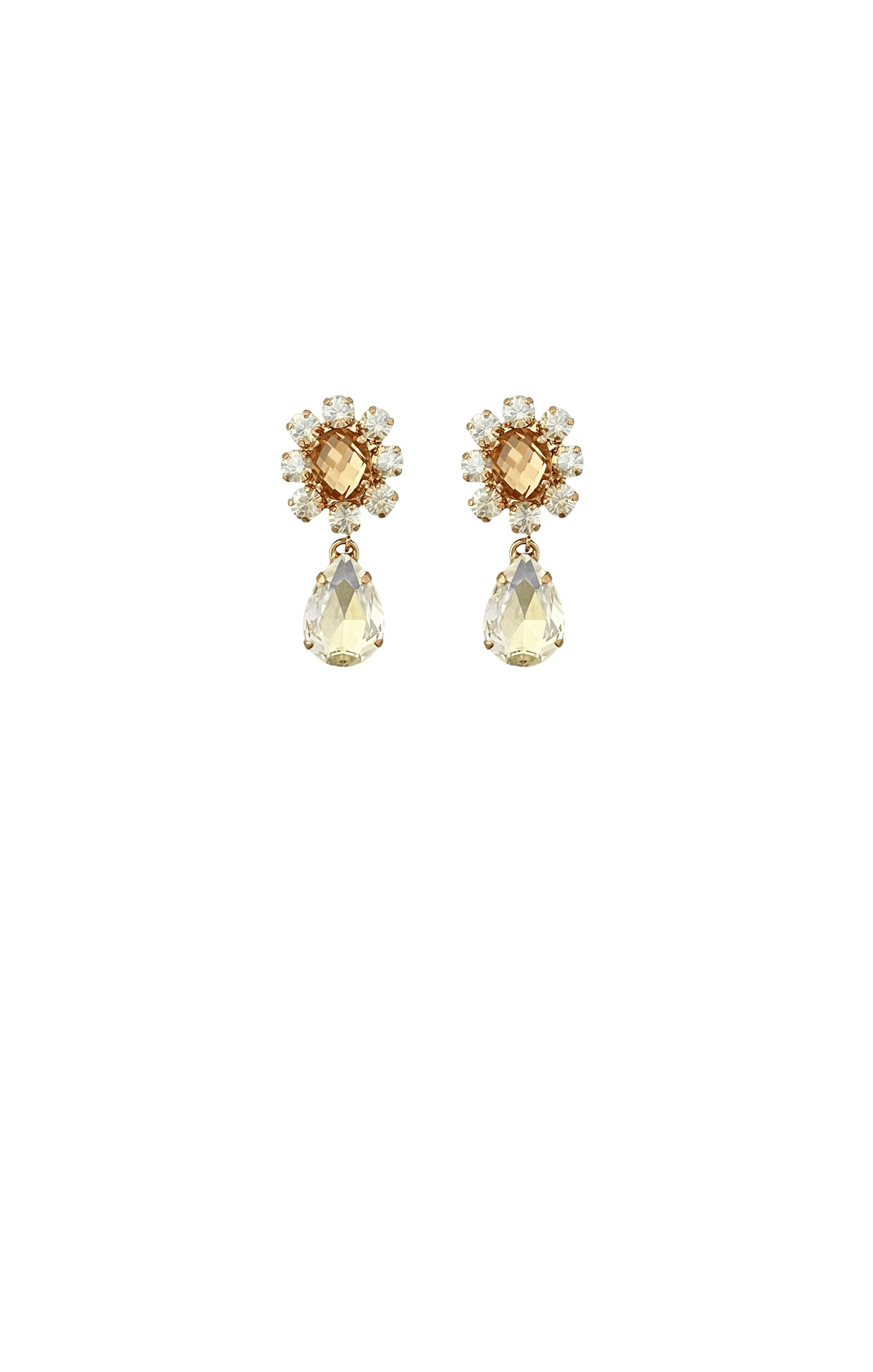 ACCESSORIES Earrings OS / AMBER GLOW ZURICH EARRING IN AMBER GLOW