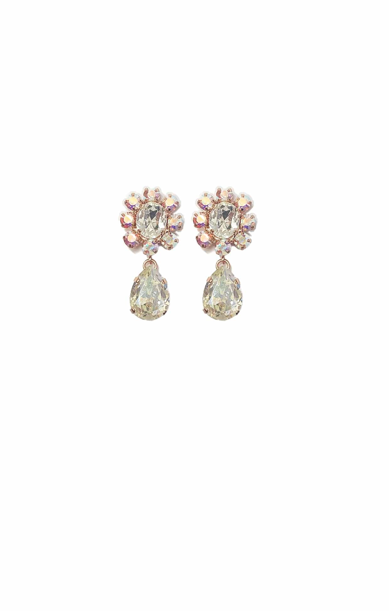 ACCESSORIES Earrings One Size / Neutral ZURICH EARRING IN CRYSTAL