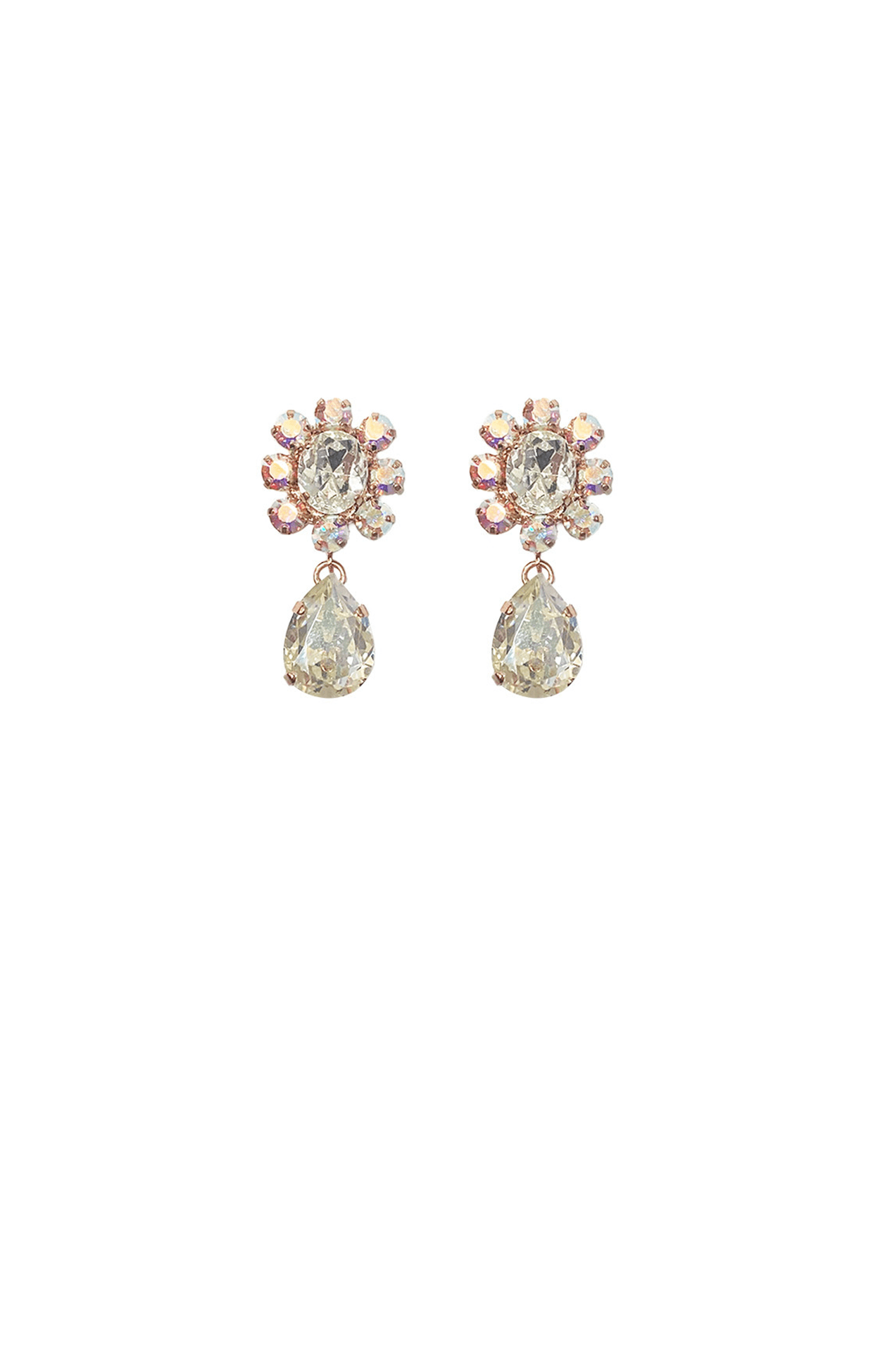 ACCESSORIES Earrings One Size / Neutral ZURICH EARRING IN CRYSTAL