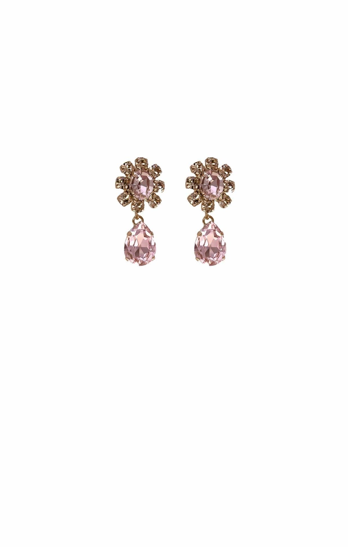 ACCESSORIES Earrings One Size / Pink ZURICH EARRING IN PALE PINK