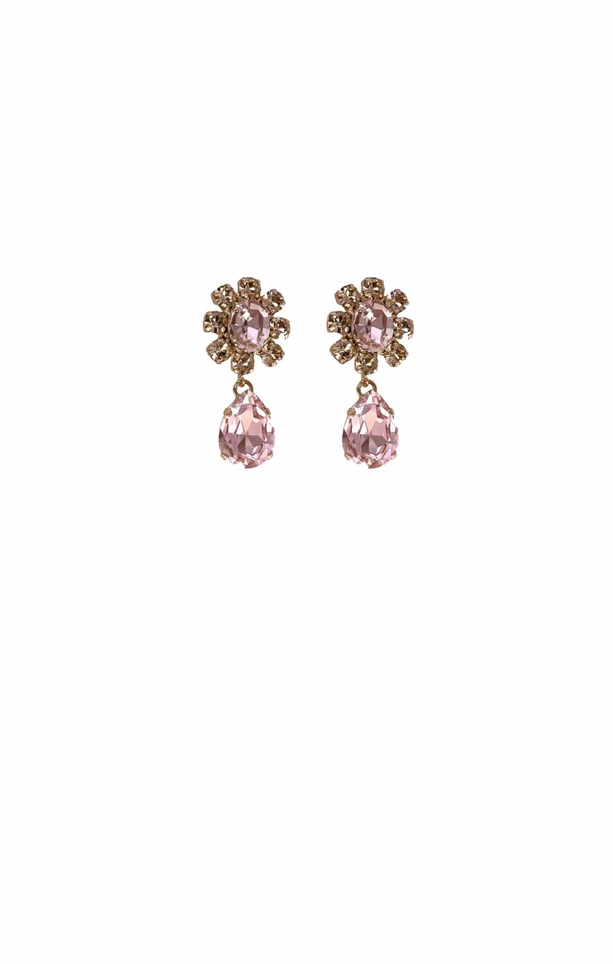 ACCESSORIES Earrings One Size / Pink ZURICH EARRING IN PALE PINK