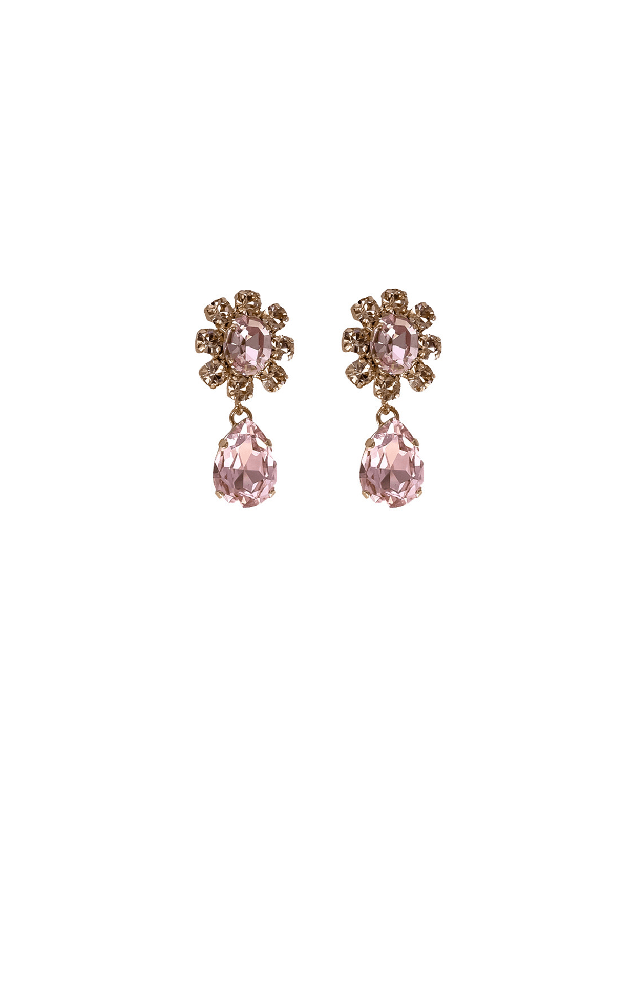 ACCESSORIES Earrings One Size / Pink ZURICH EARRING IN PALE PINK