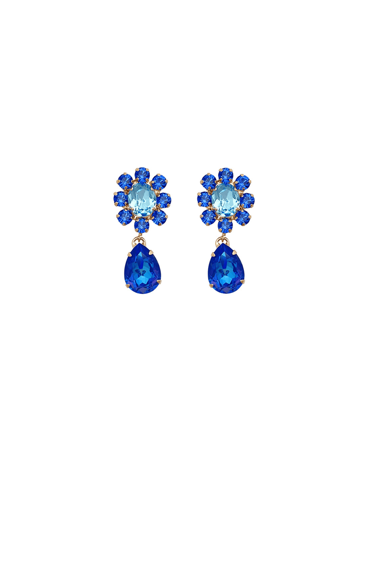 ACCESSORIES Earrings OS / SANTORINI BLUE ZURICH EARRING IN SANTORINI BLUE